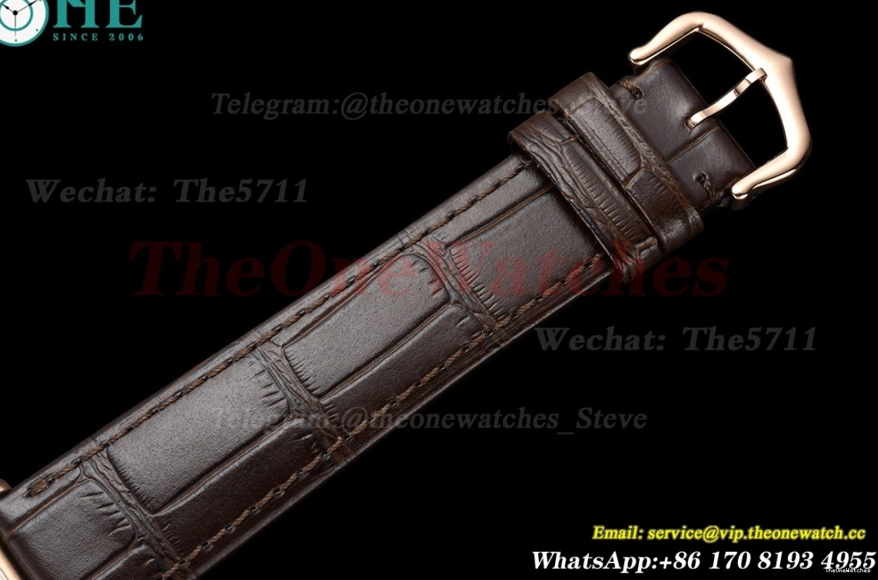 Tank White Brown Quartz Dial RG LE 25.5mm F1F Louis 0418